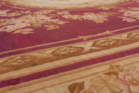 Vintage Aubusson Area Rug (14' x 18')